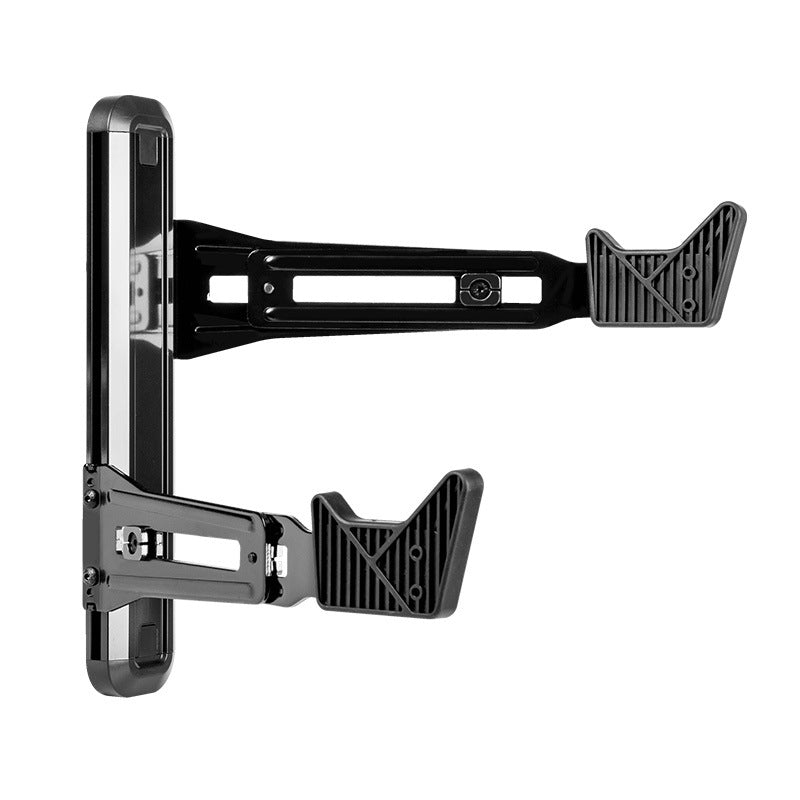Wall-Mounted Bike Rack with Adjustable Features