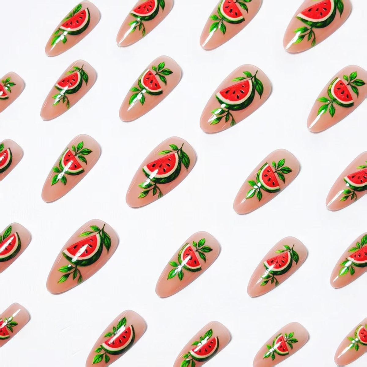 Creative Watermelon Nail Design Kit