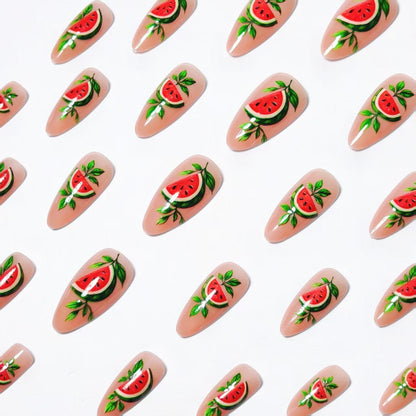 Creative Watermelon Nail Design Kit