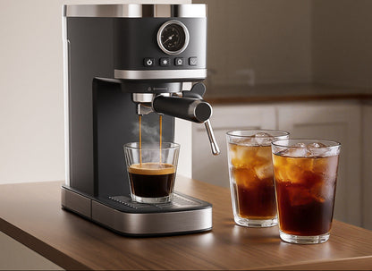 Espresso Coffee Machine with Advanced Features