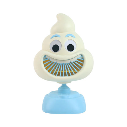 Cute Rabbit Design Portable Rechargeable Mini Fan
