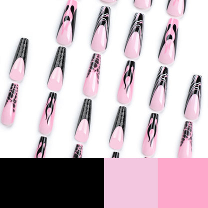 Modern Designed Stiletto Nails - Artistic Style