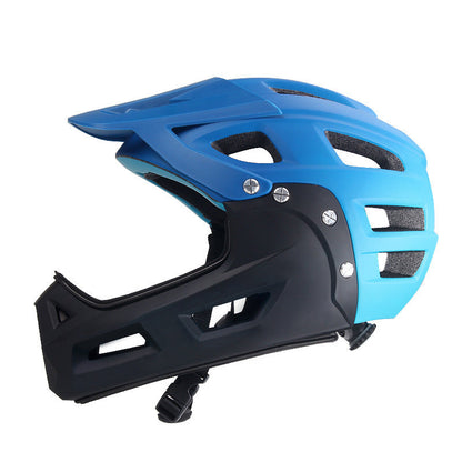 Full-Face Mountain Bike Helmet for Enhanced Safety