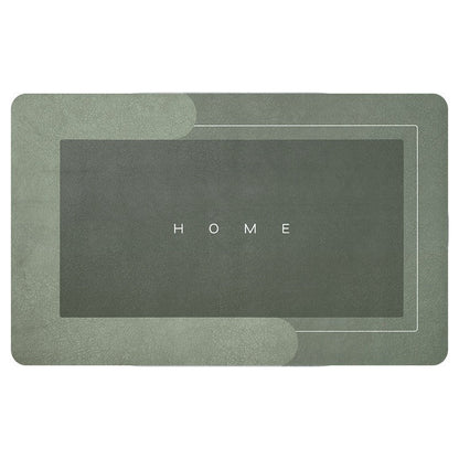 Quick-Drying Bath Mat Made of Absorbent Microfiber