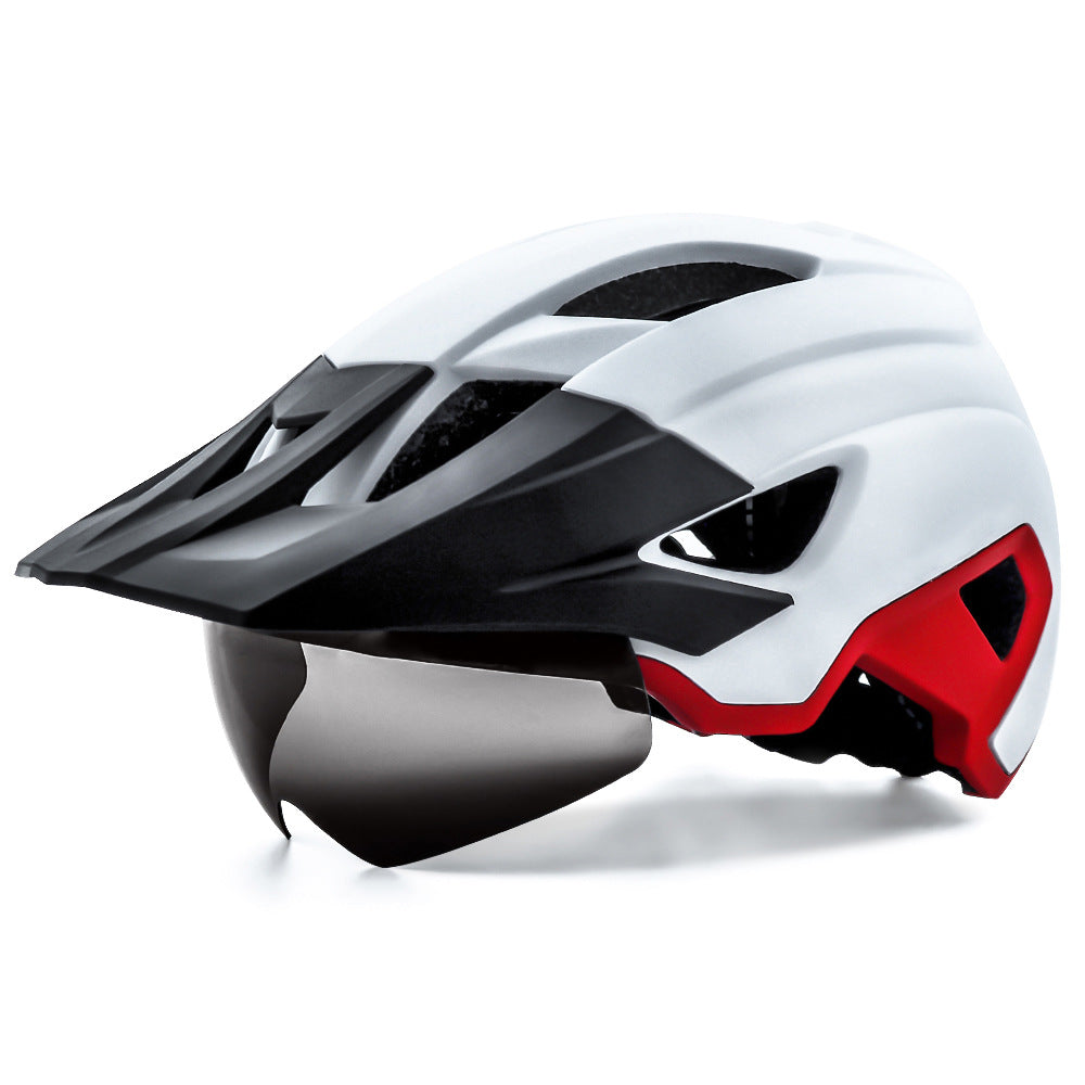 Mountain Biking Helmet with Built-in Visor – Advanced Safety Gear