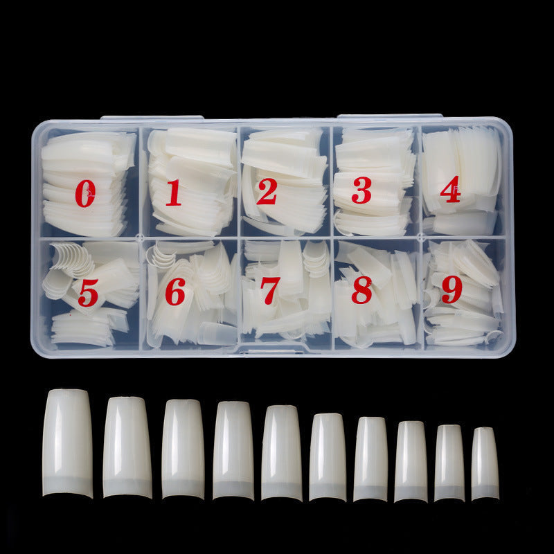 Nail Tips Set in Acrylic Material