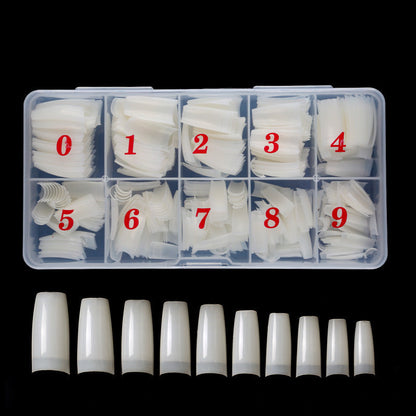 Nail Tips Set in Acrylic Material