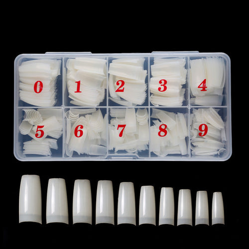 Nail Tips Set in Acrylic Material