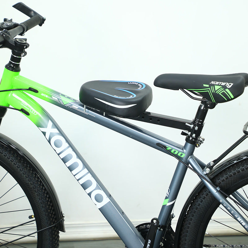 Child Bicycle Passenger Seat with Safety Armrest - Adjustable and Padded