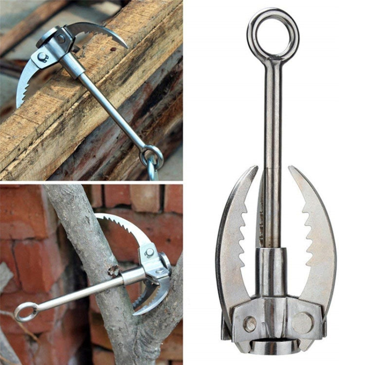 Folding Grappling Hook Carabiner for Outdoor Climbing and Survival