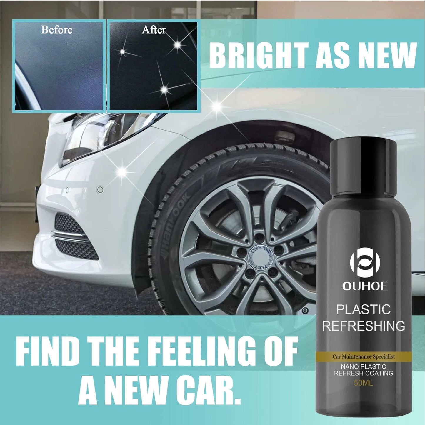 Plastic Care Kit for Vehicles - Restore and Protect