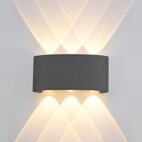 Outdoor Wall Light with Up Down LED – Warm White 3000K