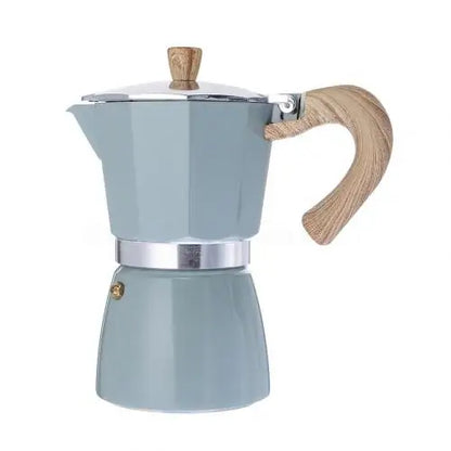 Classic Aluminium Espresso Maker for Stovetop & Outdoor Use