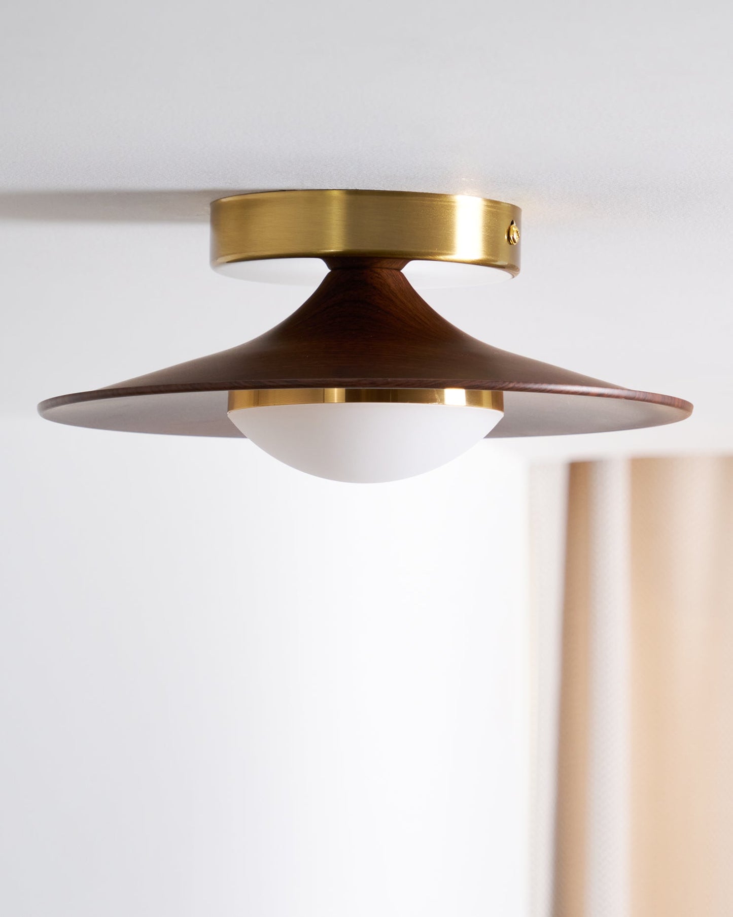 Flush Mount Low Profile LED Ceiling Light in Modern Design