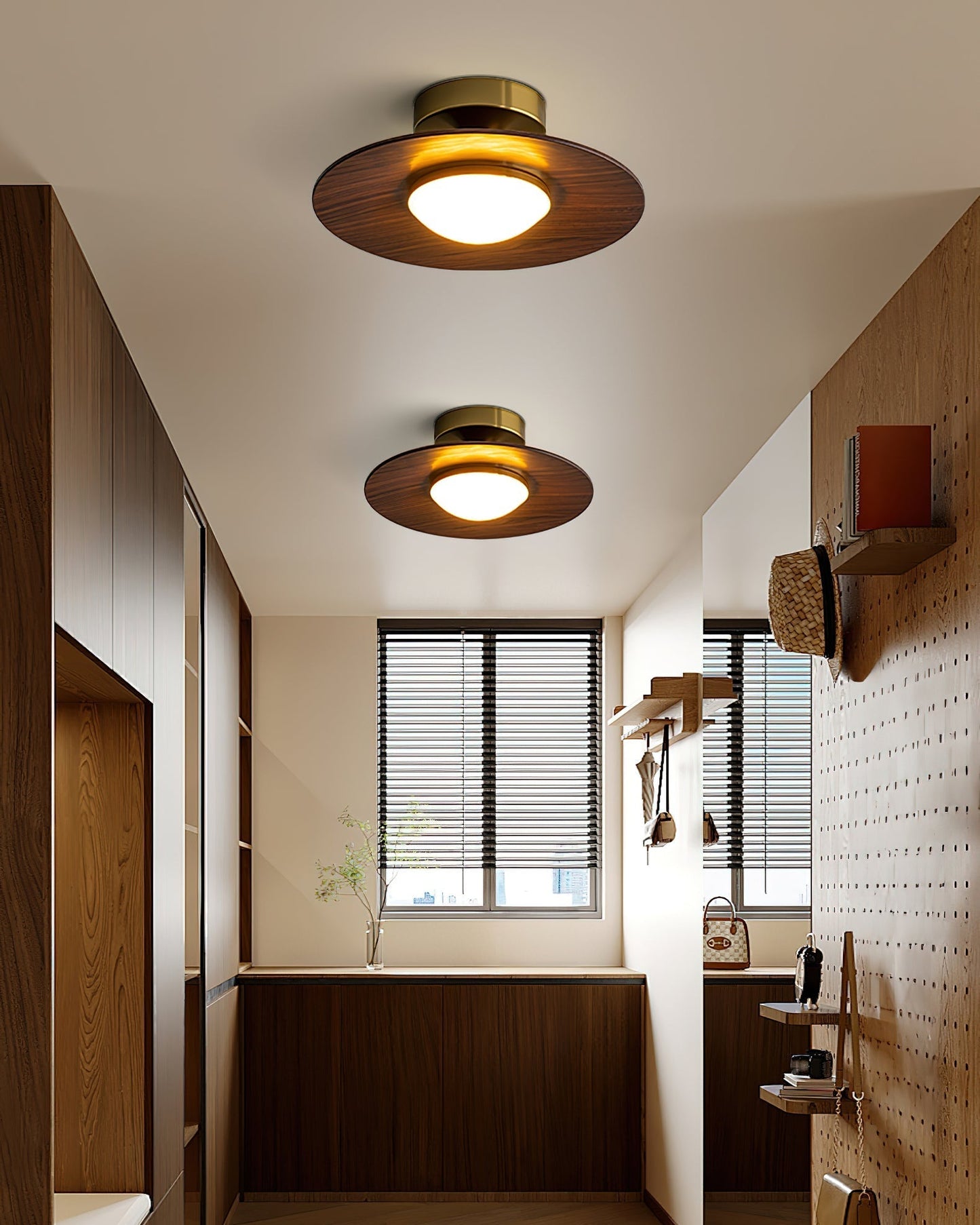 Flush Mount Low Profile LED Ceiling Light in Modern Design