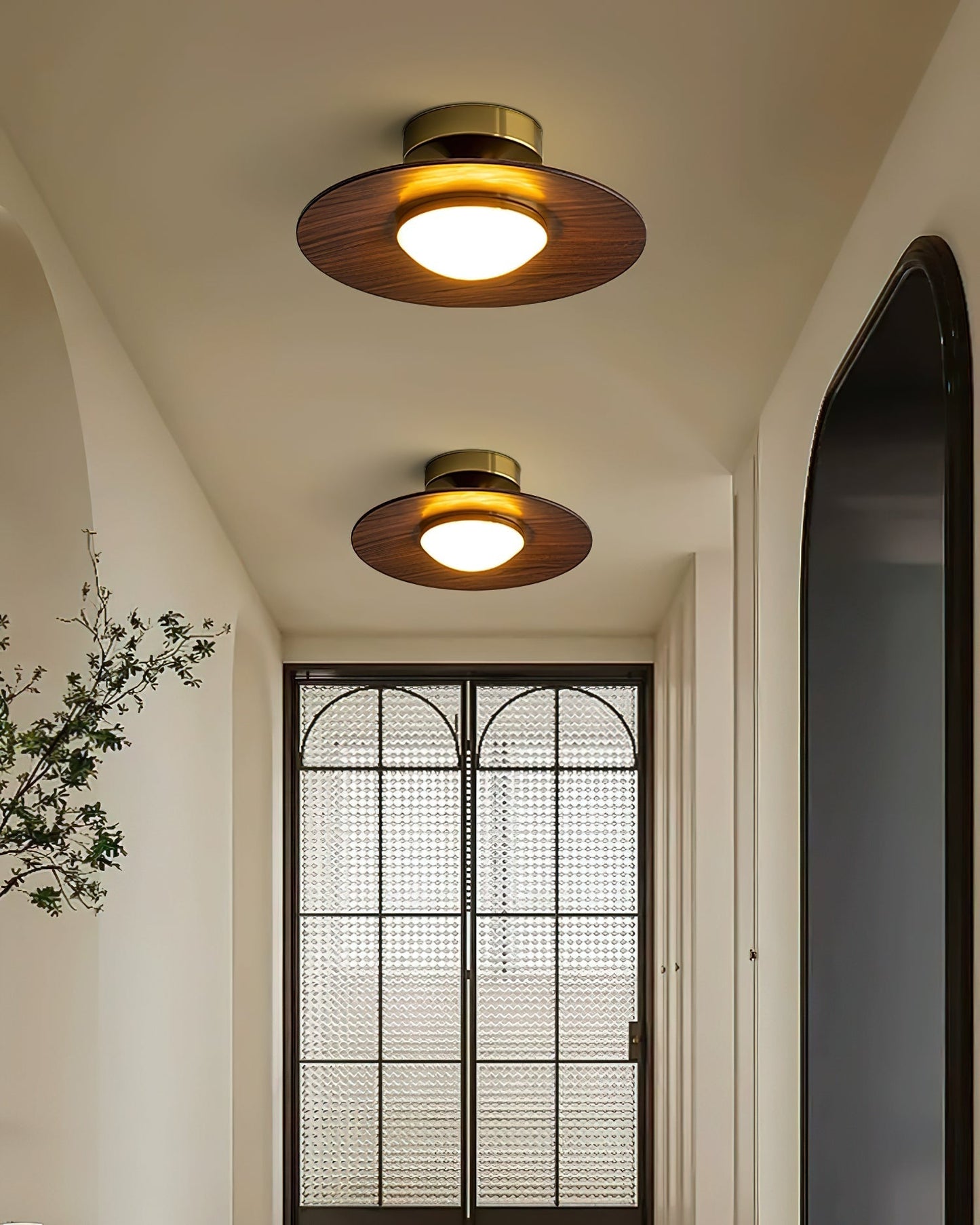 Flush Mount Low Profile LED Ceiling Light in Modern Design