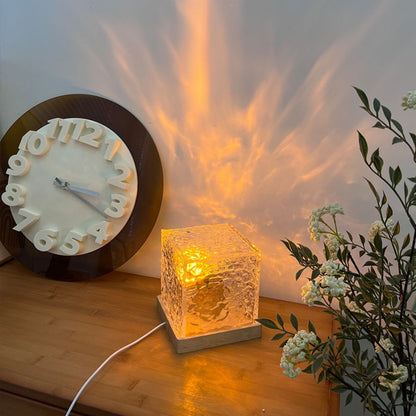 Glow Lamp with Aurora Effect