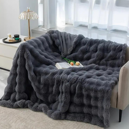 Cozy Plush Throw Blanket - Soft, Elegant, Warm [Last Day Discount]