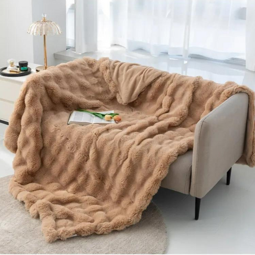 Cozy Plush Throw Blanket - Soft, Elegant, Warm [Last Day Discount]