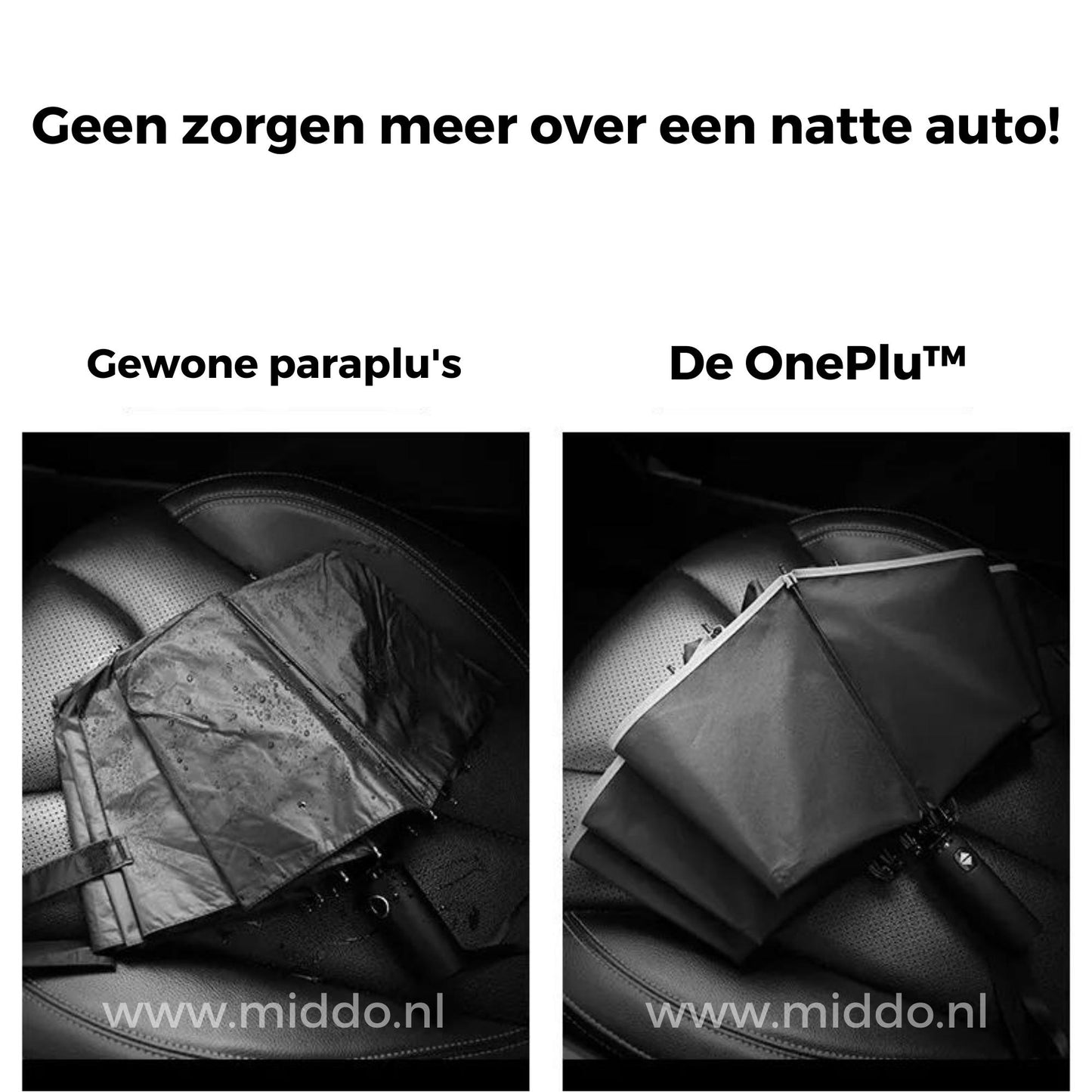 Automatic Windproof Umbrella with Reflective Edge – Stylish Design