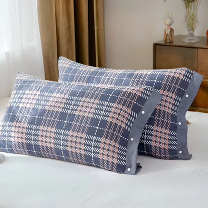 Luxurious Cotton Pillowcase with Button Closure