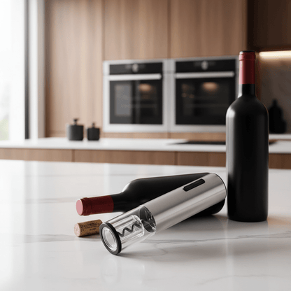 Electric Wine Opener Kit for Effortless Bottle Access