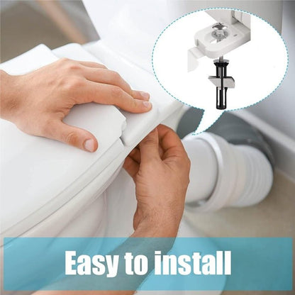 Child & Pet Safety Toilet Lid Lock | Adhesive No-Drill Install