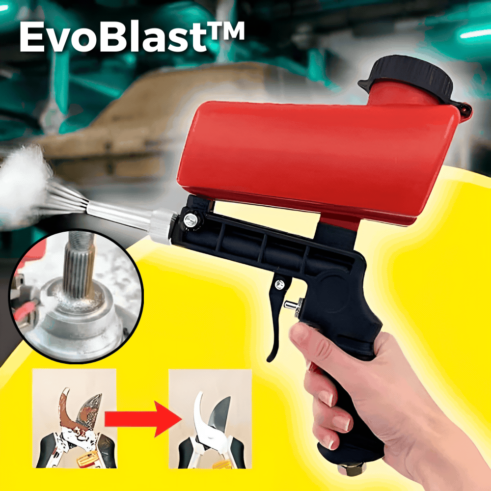 Multipurpose Sandblasting Gun – Powerful & Accurate for Rust Removal, Cleaning & Surface Treatment – 90 PSI Air Pressure System