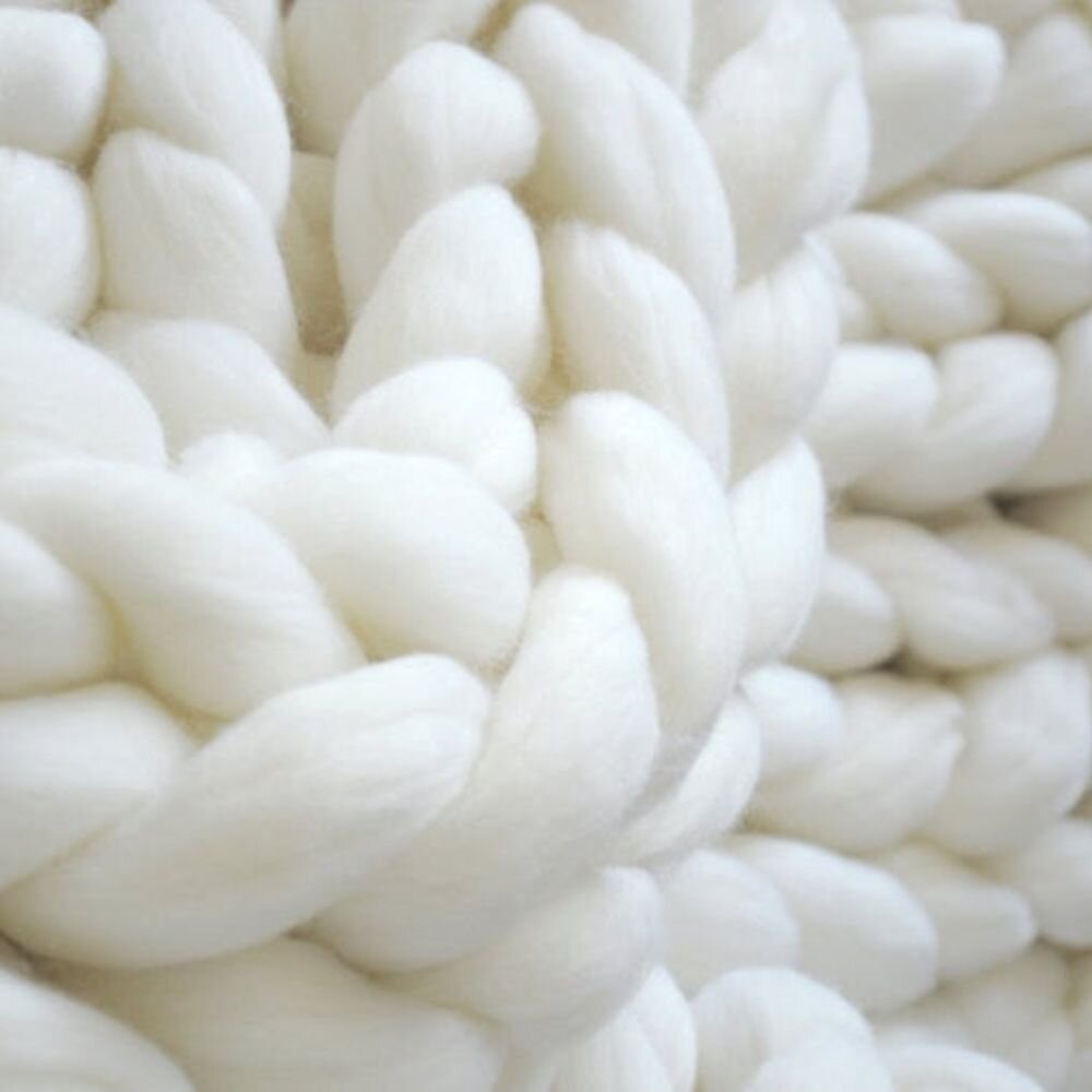 Knitting Kit for DIY Blanket | Soft, Animal-Friendly Acrylic Yarn | 50% Off