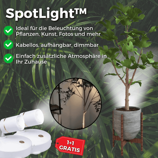 Buy One Get One Free | Wireless LED Spotlight [Last Day Discount]