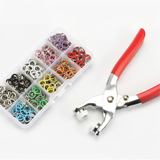 Complete Set of Metal Snap Fasteners - Last Day Discount