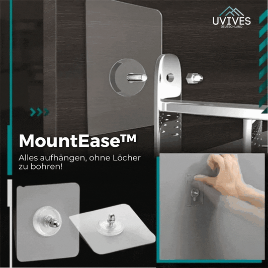 5+5 FREE | MountEase - Screw Hooks Without Drilling [Last Day Discount]