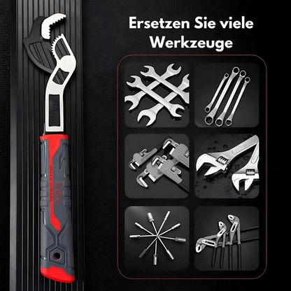 Versatile Smart Wrench | Self-Adjusting Tool for All Fasteners