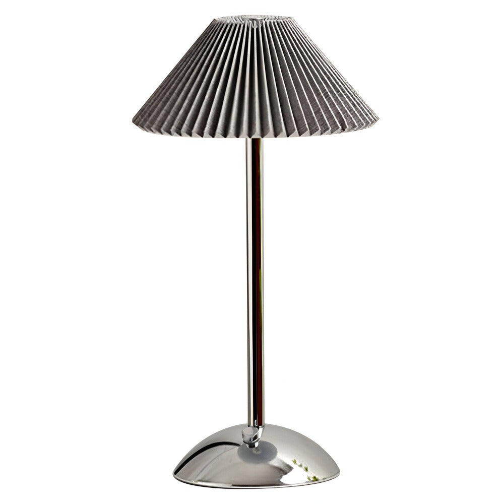 Rechargeable LED Umbrella Lamp in Aluminum with Touch Dimmer