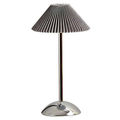 Rechargeable LED Umbrella Lamp in Aluminum with Touch Dimmer