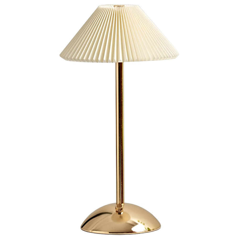 Rechargeable LED Umbrella Lamp in Aluminum with Touch Dimmer