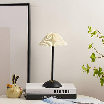 Rechargeable LED Umbrella Lamp in Aluminum with Touch Dimmer