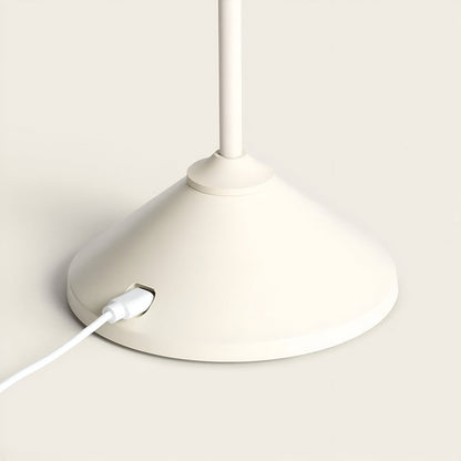 Rechargeable LED Umbrella Lamp in Aluminum with Touch Dimmer