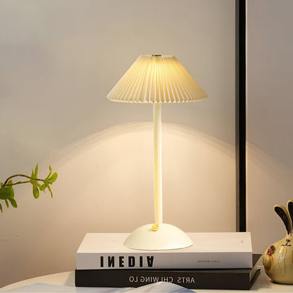 Rechargeable LED Umbrella Lamp in Aluminum with Touch Dimmer