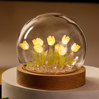 Yellow 10 Tulips