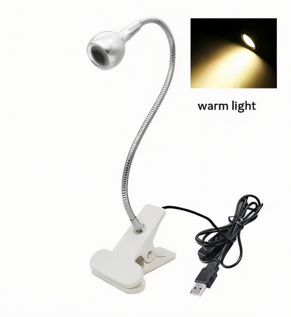 Flexible USB Desk Lamp with 360° Rotation for Reading and Studying