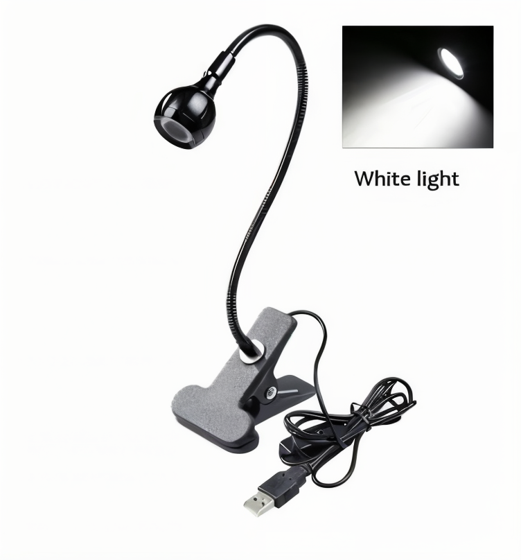 Flexible USB Desk Lamp with 360° Rotation for Reading and Studying