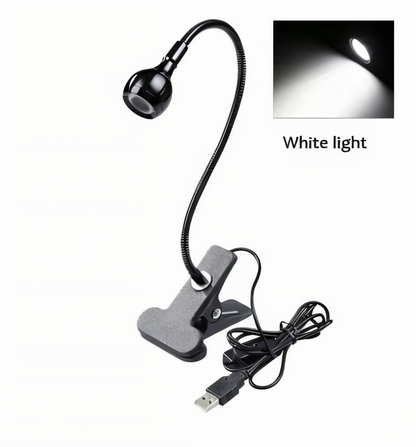Flexible USB Desk Lamp with 360° Rotation for Reading and Studying