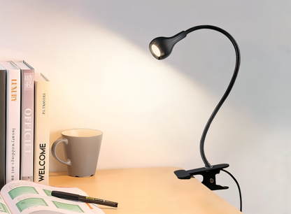 Flexible USB Desk Lamp with 360° Rotation for Reading and Studying