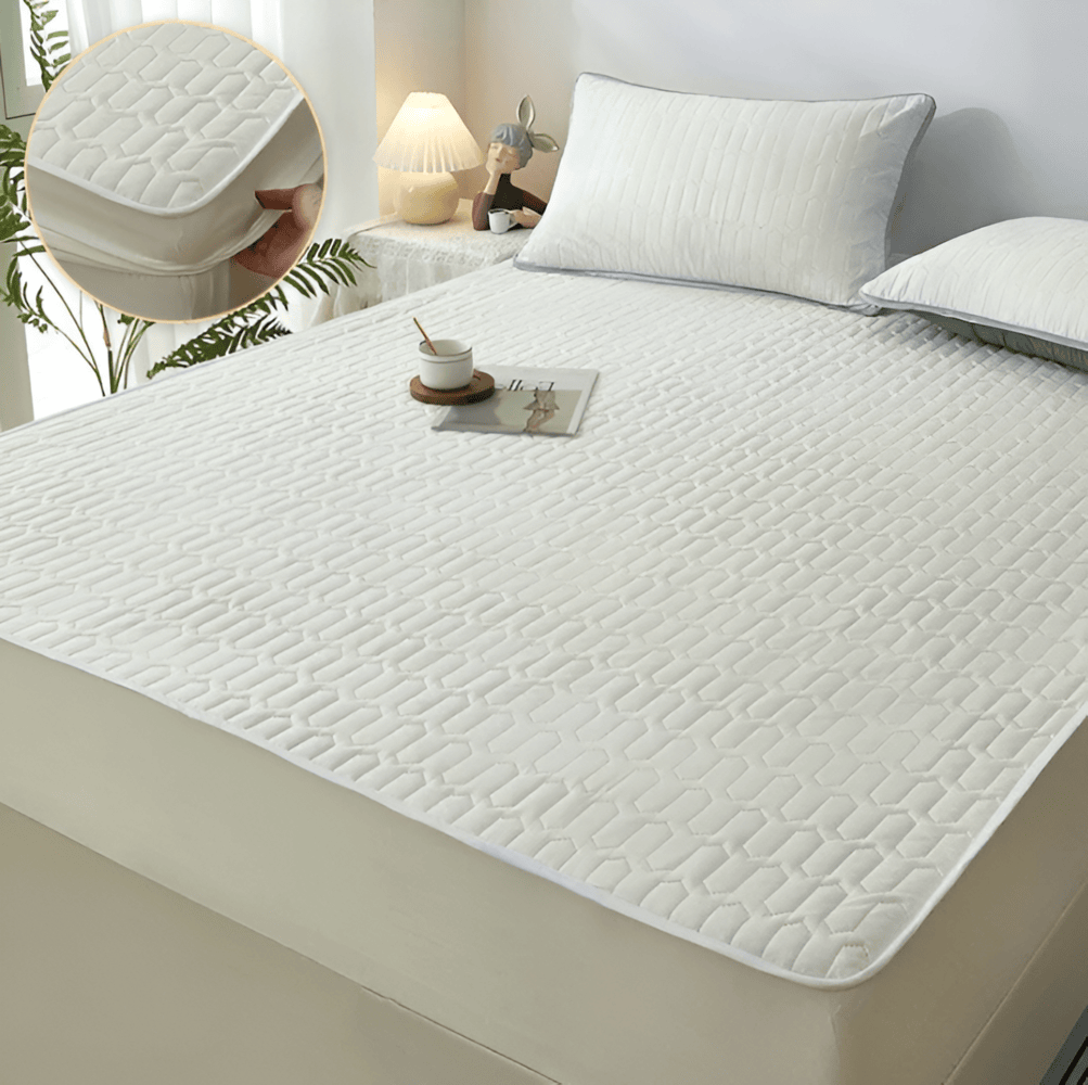 Flexible Mattress Protector – Waterproof, Washable, Breathable with Stretch Fit