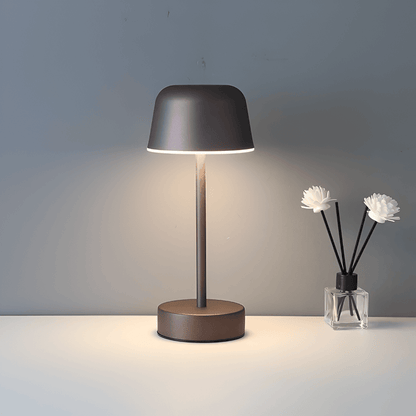 Wireless USB Rechargeable Table Lamp with Colorful Retro Design