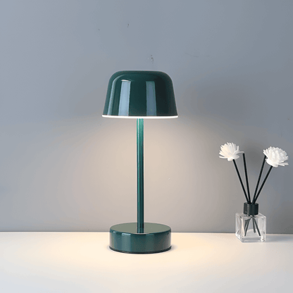 Wireless USB Rechargeable Table Lamp with Colorful Retro Design