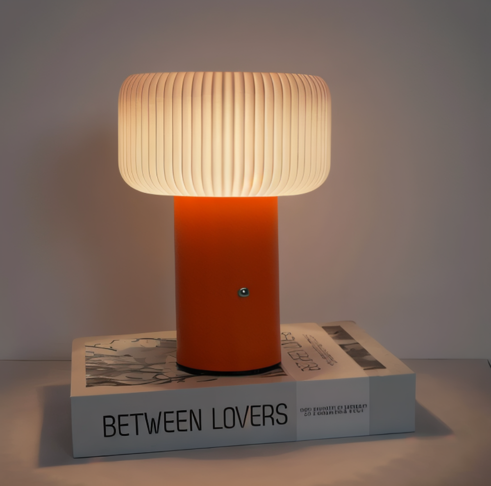 LED Mood Light Table Lamp – Color-Changing Mushroom Design