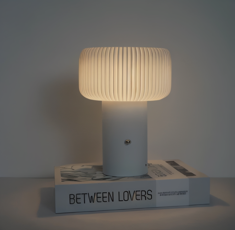 LED Mood Light Table Lamp – Color-Changing Mushroom Design
