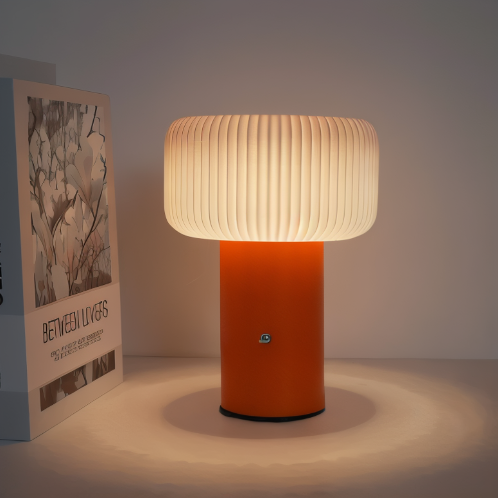 LED Mood Light Table Lamp – Color-Changing Mushroom Design